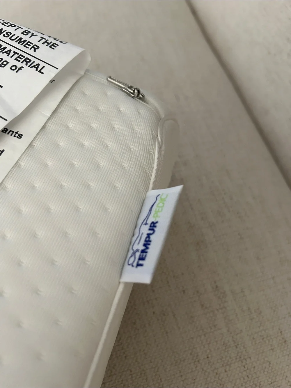TEMPUR-Pedic Neck Pillow, Standard Medium, NWT, Open box